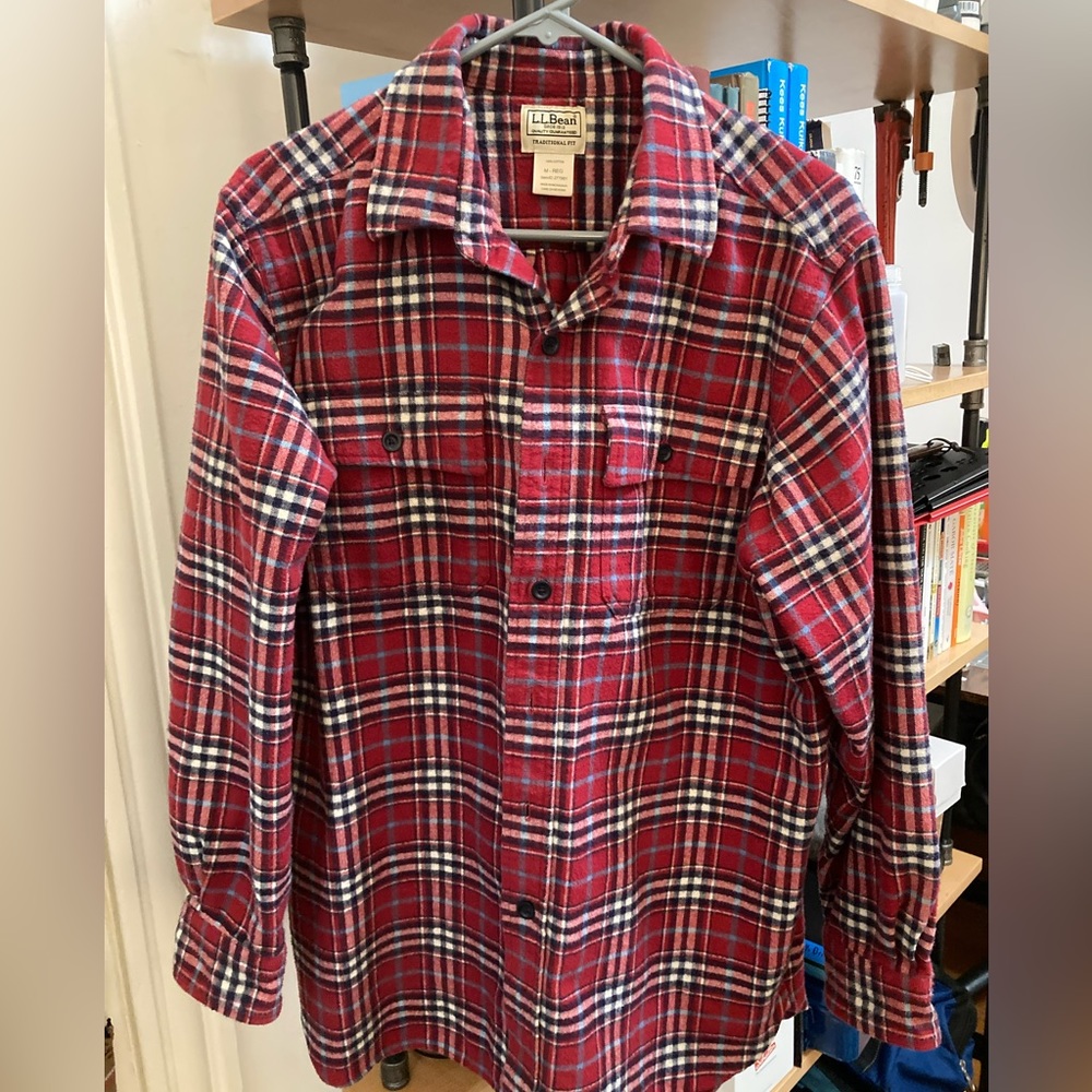 LL Bean Traditional Fit Flannel